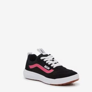 Vans Range EXP Sneaker Black and Pink Low-Top Sneakers